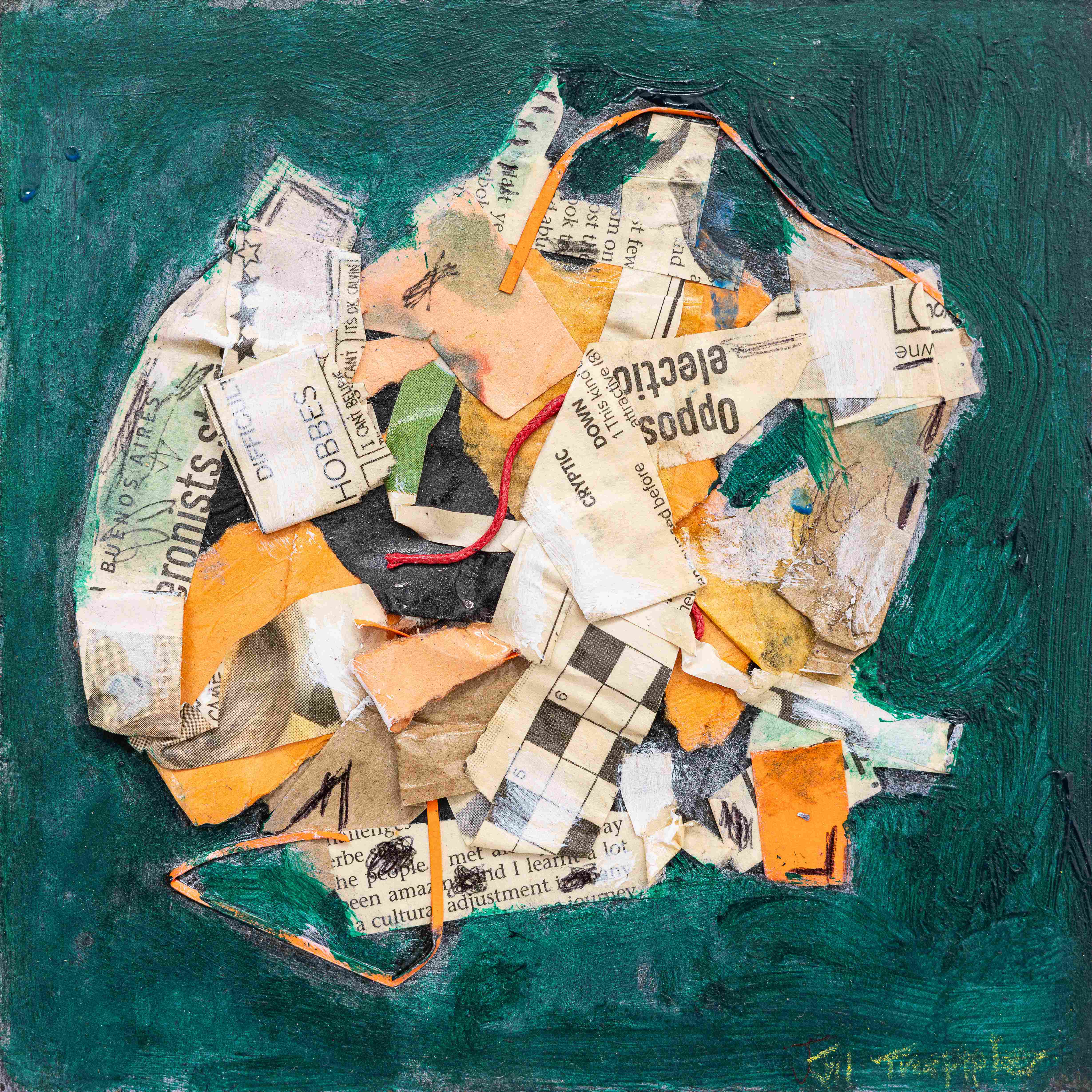 Untitled Creative Block, 2024 by Jill Trappler