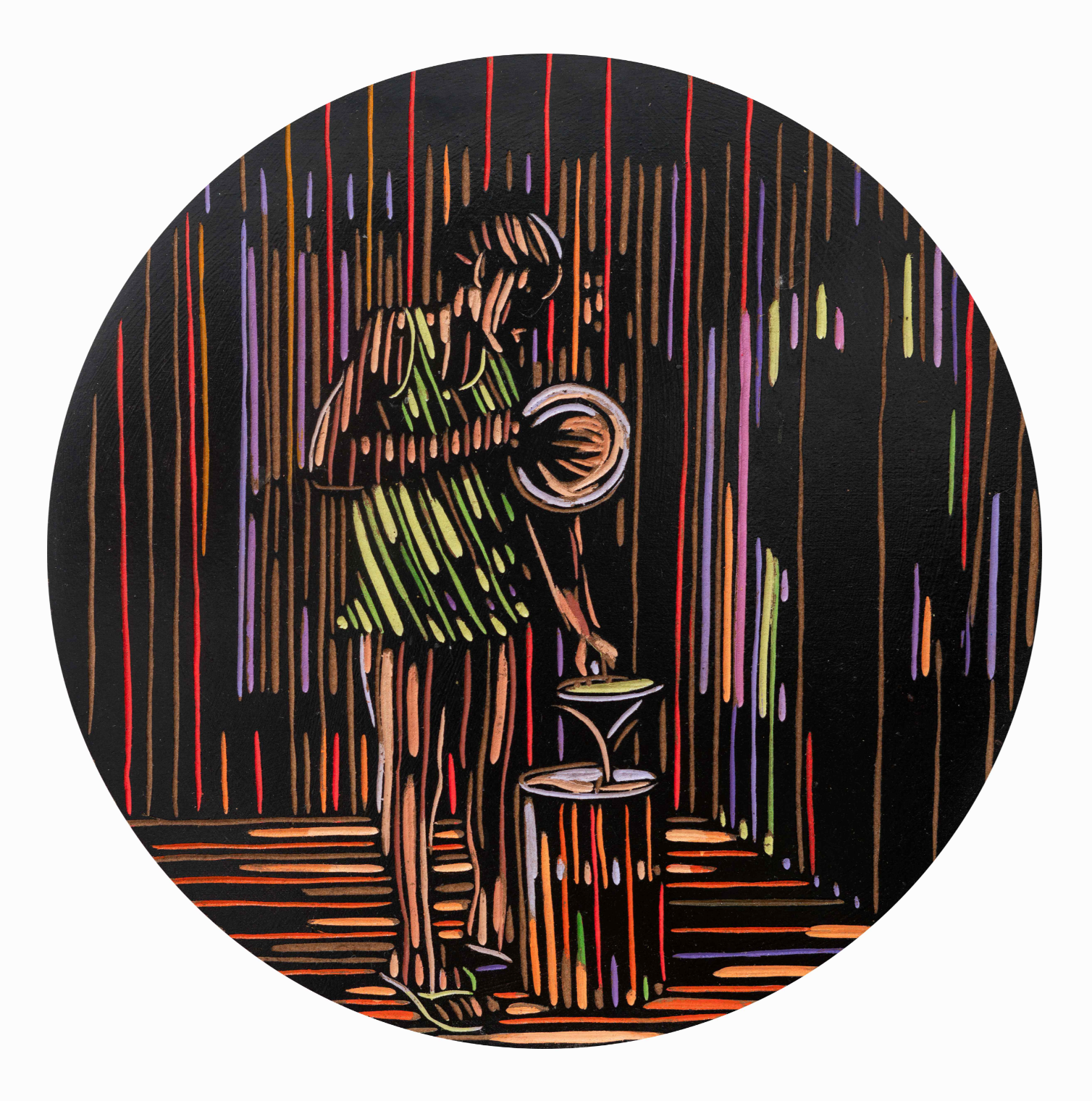 Untitled Creative Block, 2024 by Zolani Siphungela