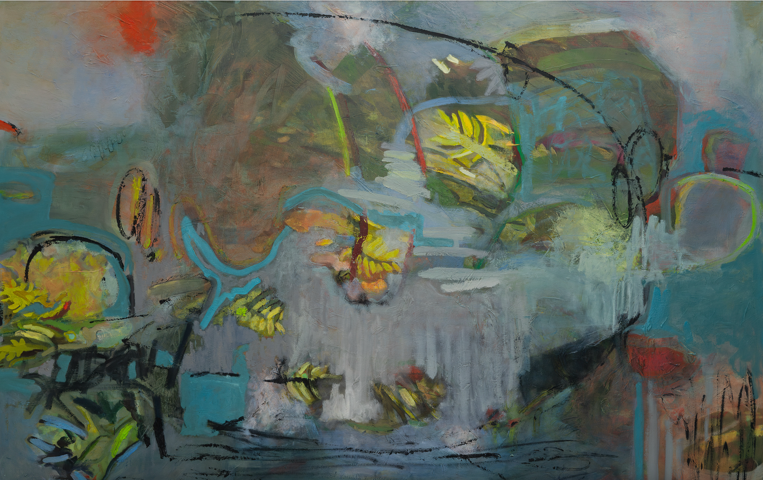 when the cows come home, 2025 by Debbie Field