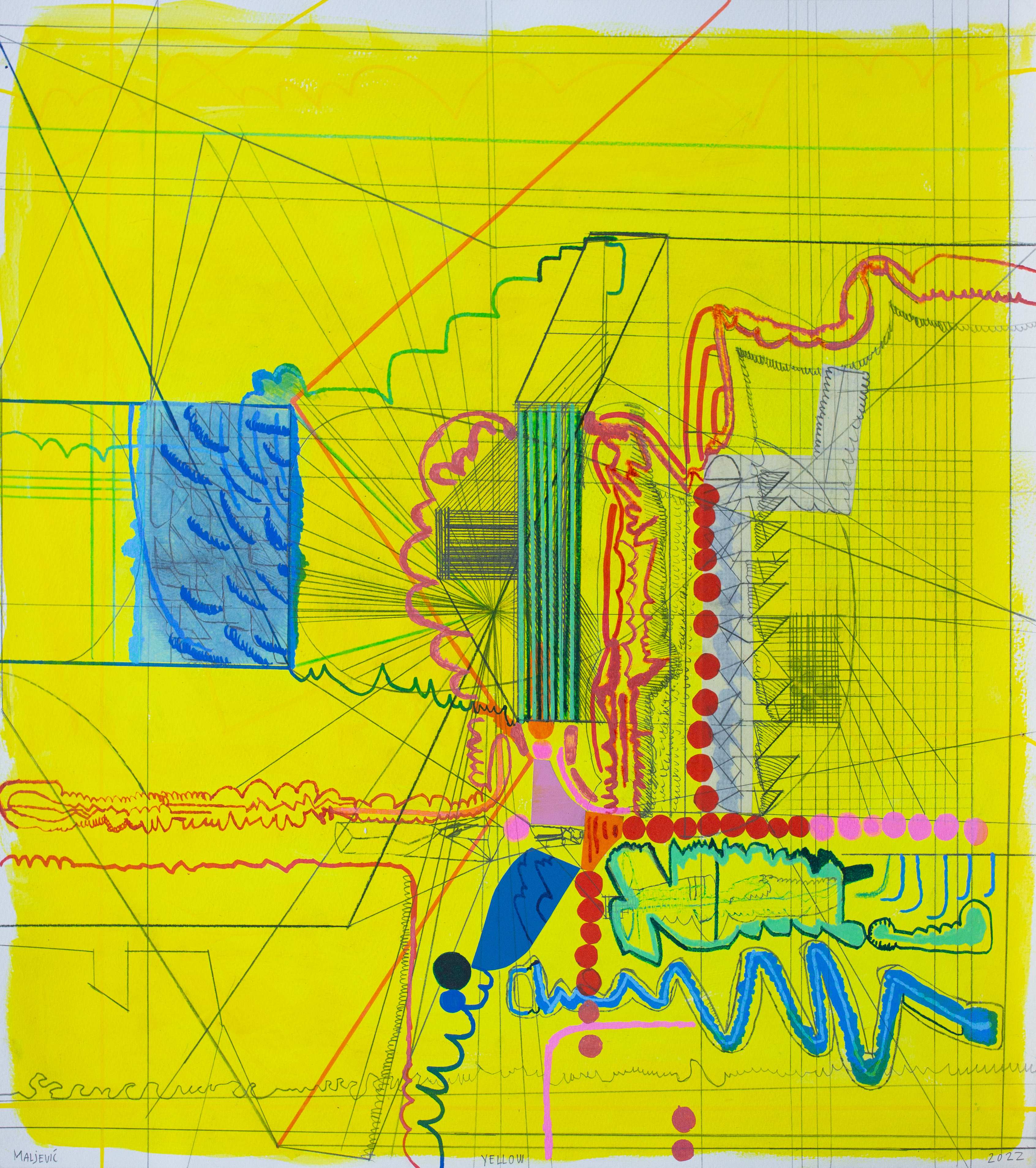 Yellow, 2022 by Maja Maljevic